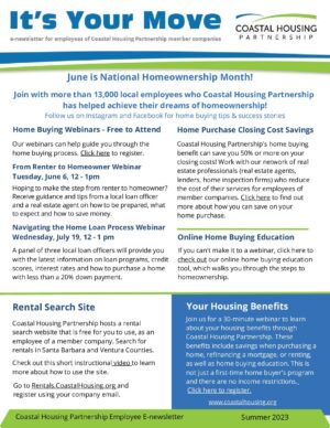 Summer 2023 Coastal Housing Partnership e-newsletter-2 | Coastal ...